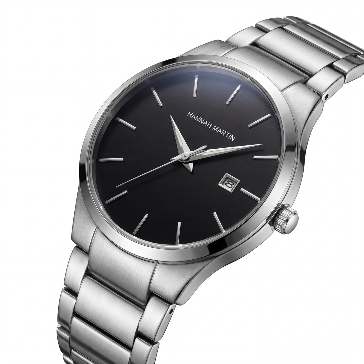 Tempus Onyx Steel 40.5mm | Silver Black