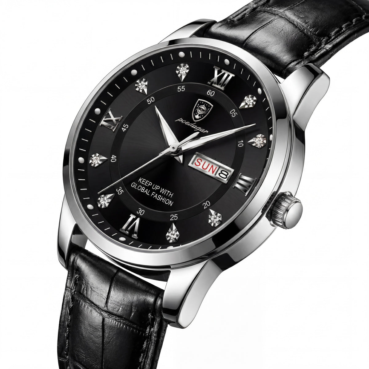 Tempus Heritage 41mm | Executive Silver Black