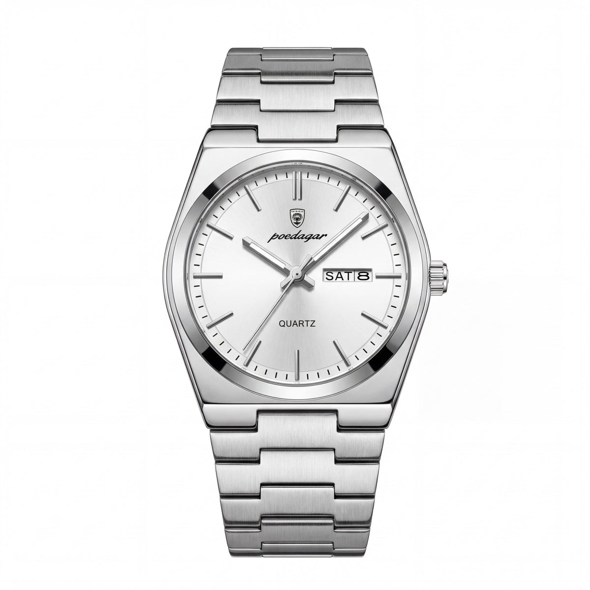 Tempus Linear Steel 40mm | Silver White