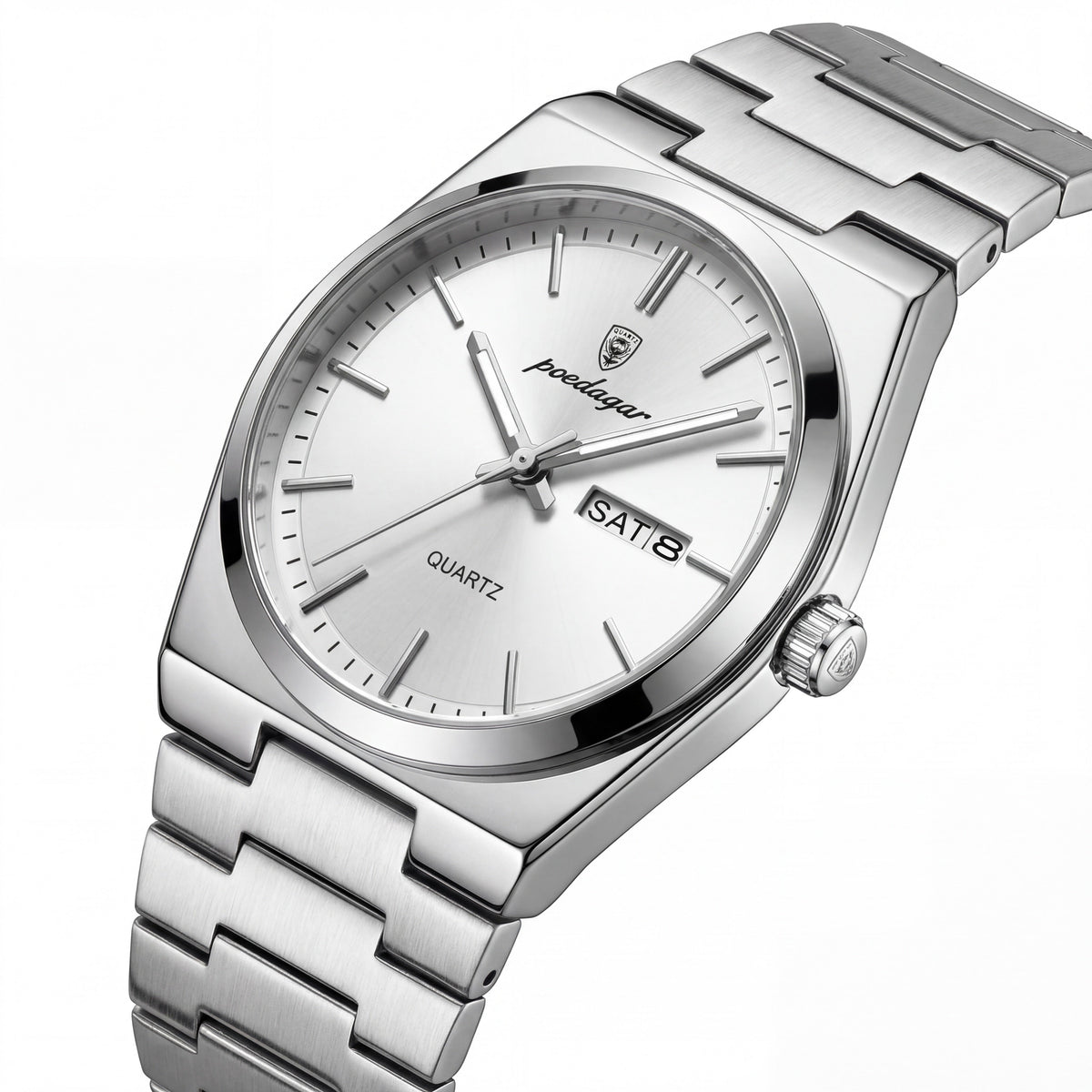 Tempus Linear Steel 40mm | Silver White